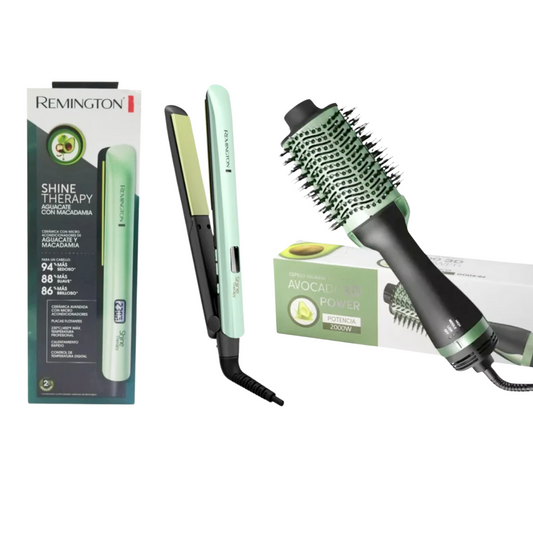 Combo Plancha Alisadora + Cepillo